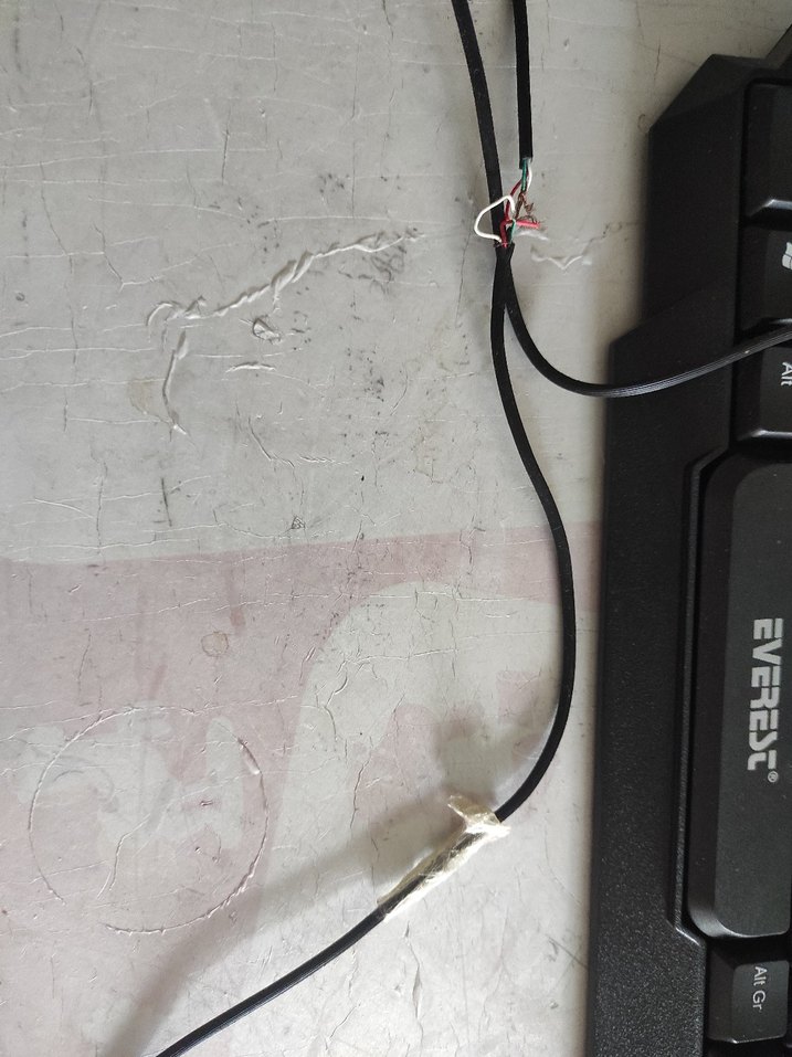 Everest Kablolu Kırmızı Siyah Klavye - Görsel 2