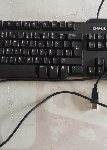 Dell Siyah Kablolu Klavye - Görsel 2