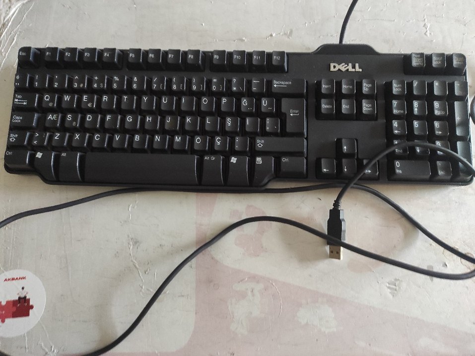 Dell Siyah Kablolu Klavye - Görsel 2