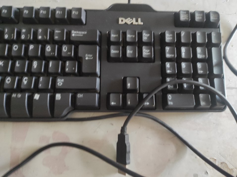 Dell Siyah Kablolu Klavye - Görsel 4