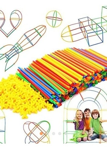 Bambu çubukları eğitici oyuncak