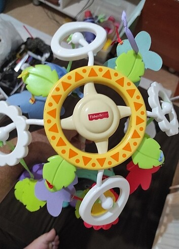 Beden turkuaz Renk Fisherprice beşik dönencesi