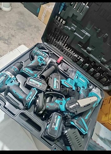 ŞARJLI 6LI SETİ MATKAPLAR 
