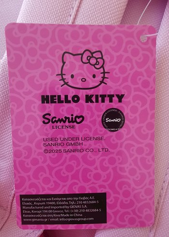 Hello Kitty lisanslı Çocuk Okul Çantası - Görsel 3