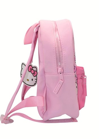 Hello Kitty Lisanslı Desenli Pembe Çocuk Sırt Çantası - Görsel 3