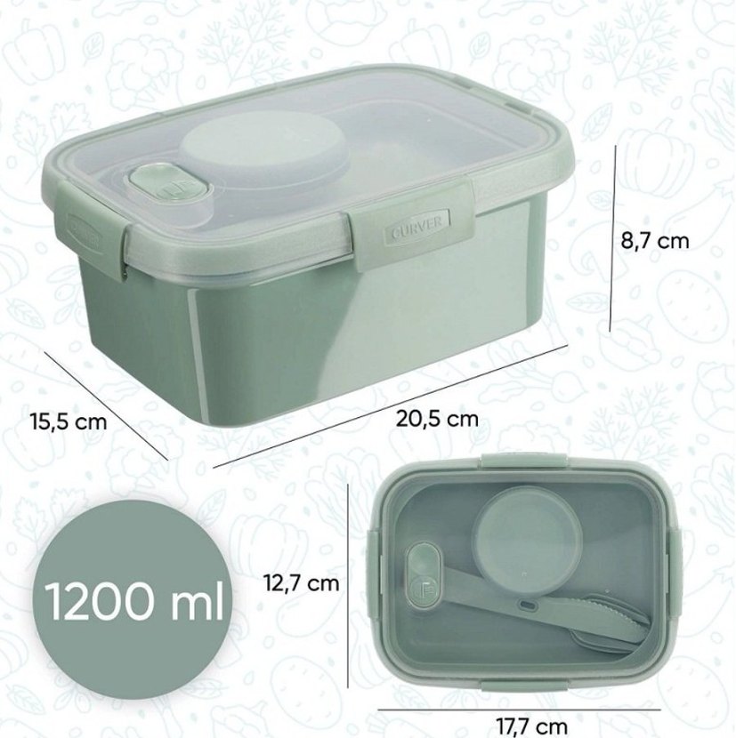 CURVER beslenme seti - Görsel 5