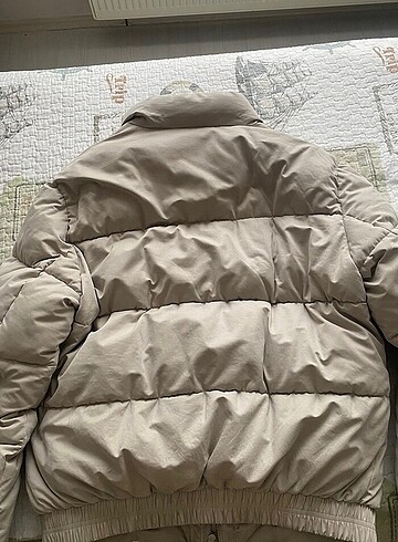 xl Beden camel Renk Zara şişme mont