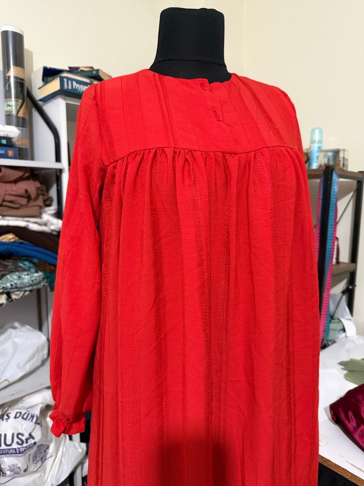 Robalı elbise - Görsel 3