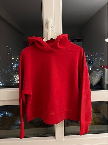 Zara kapüşonlu sweatshirt