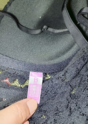 Siyah Dantel Detaylı Goth Grunge Sütyen - Görsel 5