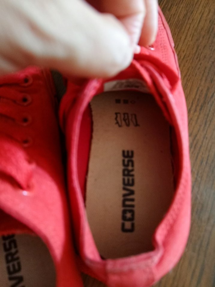 Kırmızı Kadın Spor Ayakkabı Wedge Topuklu - Görsel 4