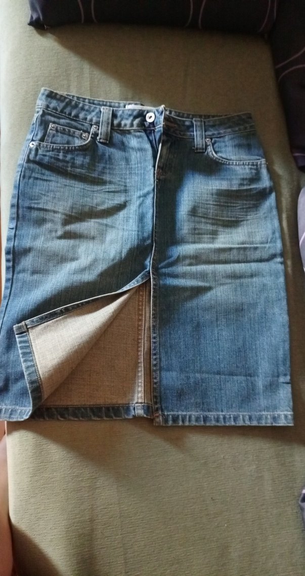 Mavi Denim Midi Kadın Etek - Görsel 2