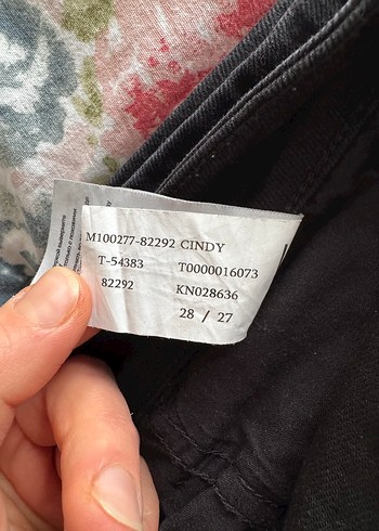 Siyah MOM  Kesim Kadın Kot Pantolon - Görsel 2