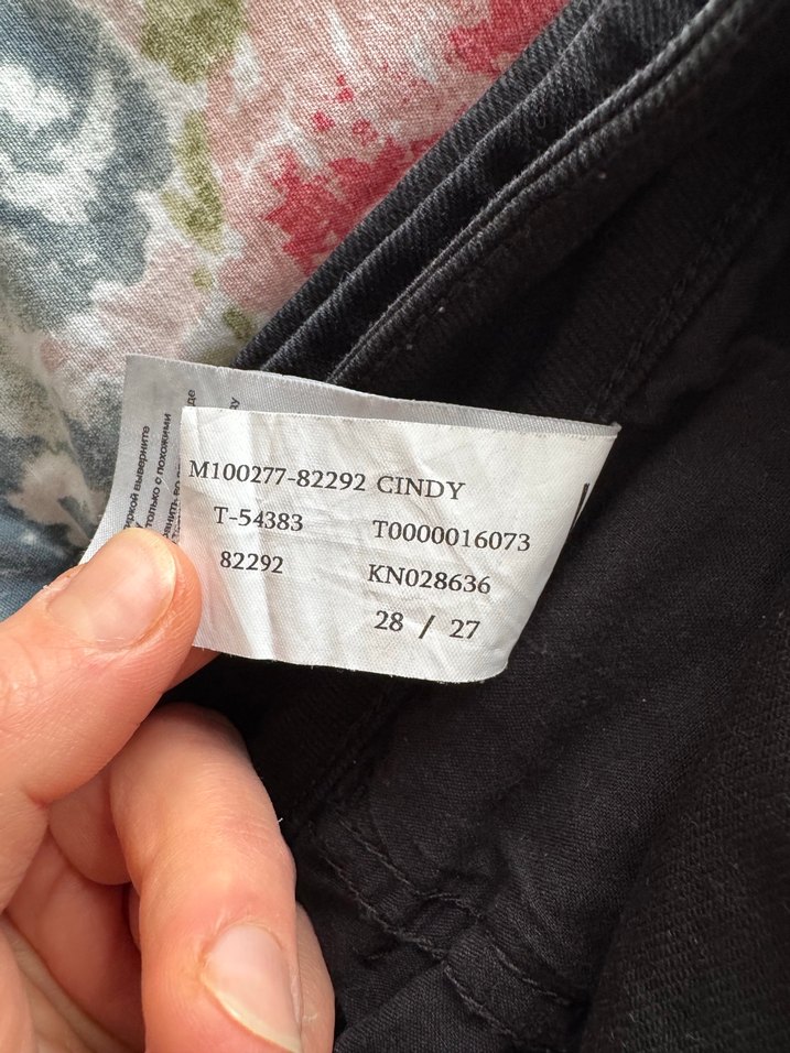 Siyah MOM  Kesim Kadın Kot Pantolon - Görsel 2