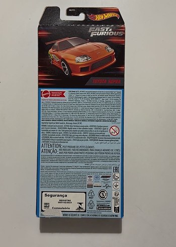  Beden Hot Wheels Hızlı ve Öfkeli 5'li Oyuncak Araba Seti