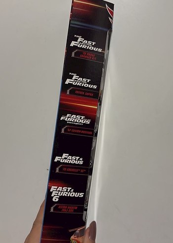  Hot Wheels Hızlı ve Öfkeli 5'li Oyuncak Araba Seti