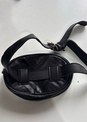 Siyah Deri Kadın Omuz Çantası - Görsel 2