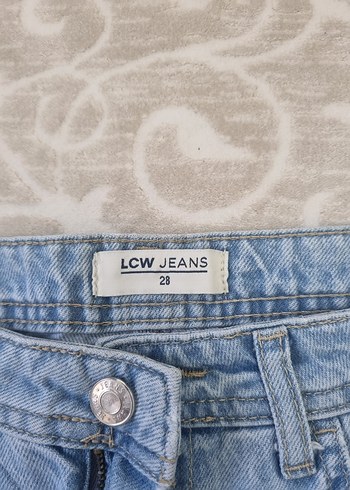 lcw 28 beden kisa kot şort - Görsel 2