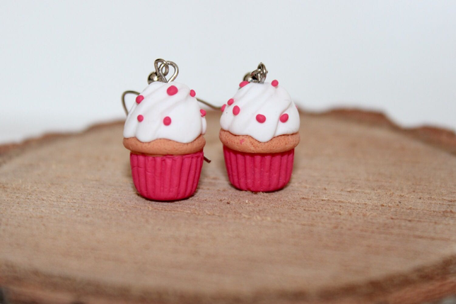 Cupcake Küpe 