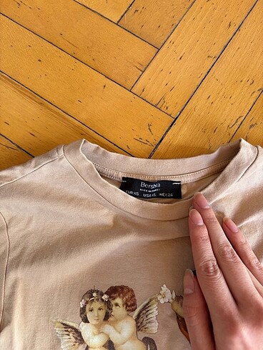 Bershka Bershka Melek Baskılı Soft Touch Body