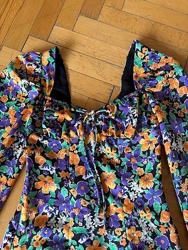 Bershka Bershka Sırt Dekolteli Elbise