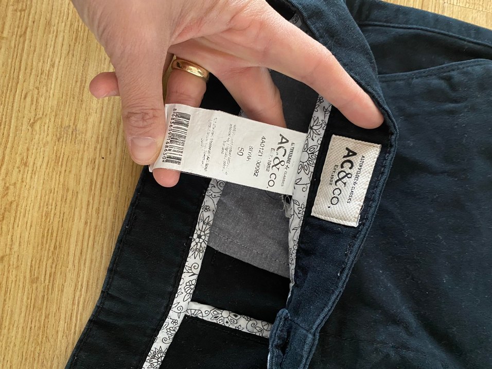 Erkek Lacivert Normal Paça  Pantolon - Görsel 2