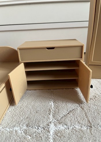 Bej Renkli Çocuk Oyun Mobilyası Seti - Görsel 4