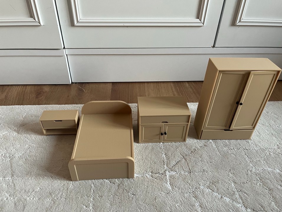 Bej Renkli Çocuk Oyun Mobilyası Seti - Görsel 2