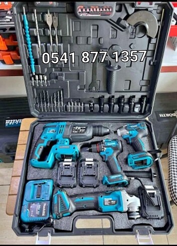 3LÜ SET PROFESYONEL MAKİNELER