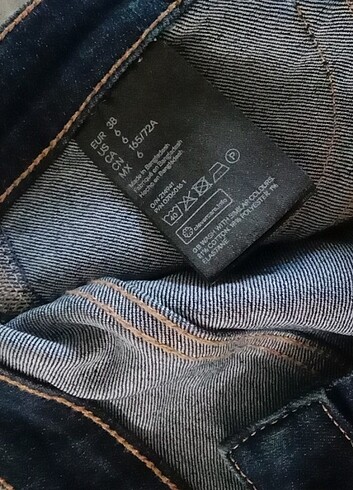 38 Beden lacivert Renk H&M JEAN/KOT PANTOLON