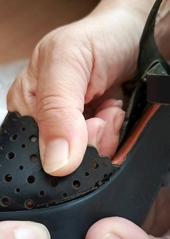 DERİ TOPUKLU AYAKKABI - Görsel 2