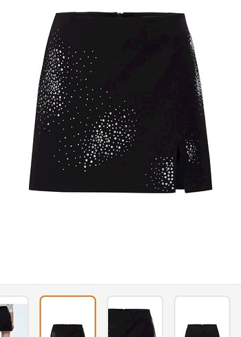 ADL taş işlemeli etek ceket takım - Görsel 7