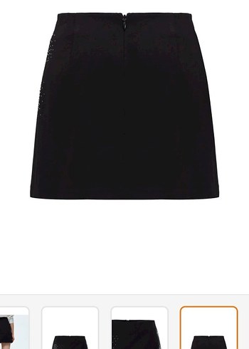 ADL taş işlemeli etek ceket takım - Görsel 8