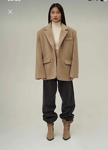 Mango Mai collection kaşe blazer