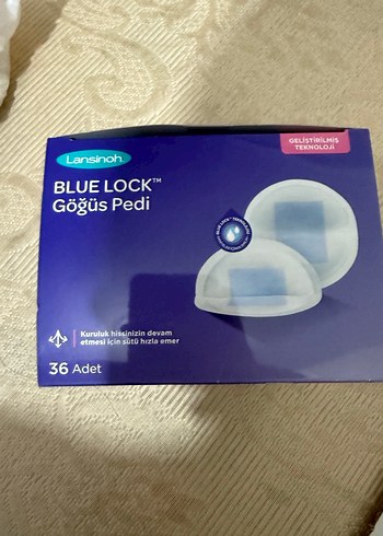 Lansinoh Blue Lock Göğüs Pedi 36'lı Mavi - Görsel 3