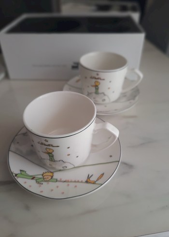 ARMESA Karaca Küçük Prens 2 Kişilik Kahve Fincanı Seti - Görsel 3