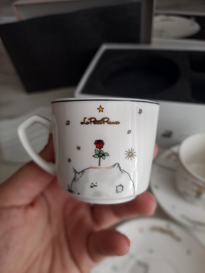 ARMESA Karaca Küçük Prens 2 Kişilik Kahve Fincanı Seti - Görsel 5