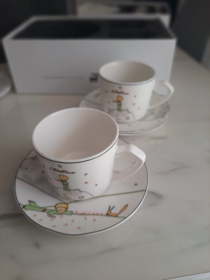 ARMESA Karaca Küçük Prens 2 Kişilik Kahve Fincanı Seti - Görsel 3