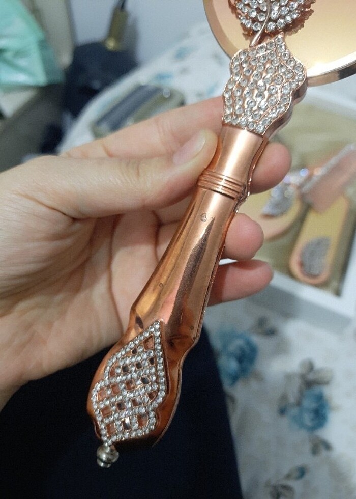 Lüx ayna çeyiz seti - Görsel 5