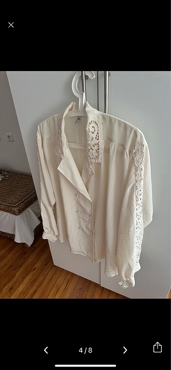 Vintage delikişi enfes gömlek m/ l bedenlere uyumlu