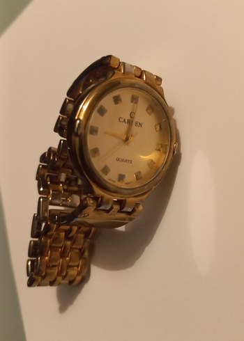 Klasik Altın Kadın Kol Saati - Görsel 3