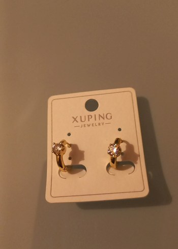 Altın Renkli Kadın Takı Seti - Xuping - Görsel 3