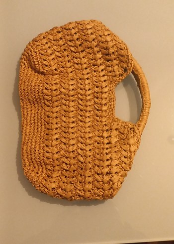 Bej Örgü Kadın Çanta - Görsel 3