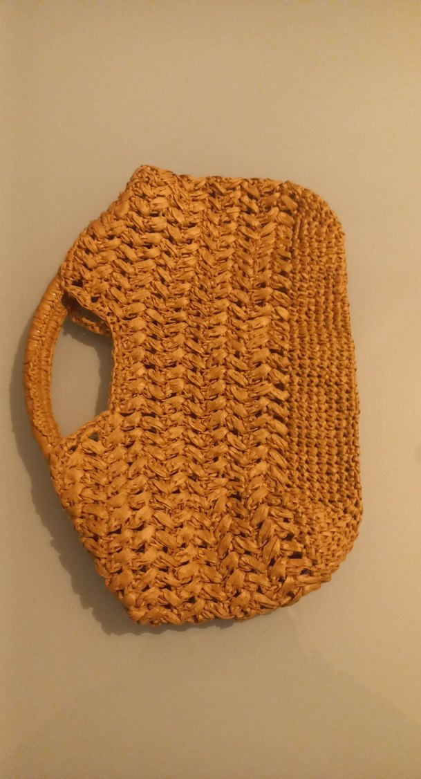 Bej Örgü Kadın Çanta - Görsel 2