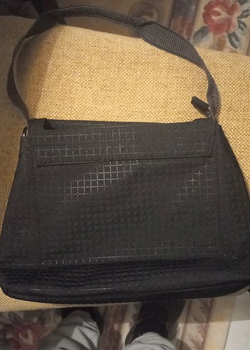 Siyah Minimalist Kadın Çapraz Çanta - Görsel 7