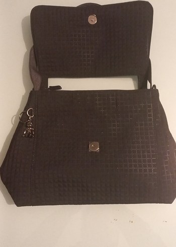 Siyah Minimalist Kadın Çapraz Çanta - Görsel 4