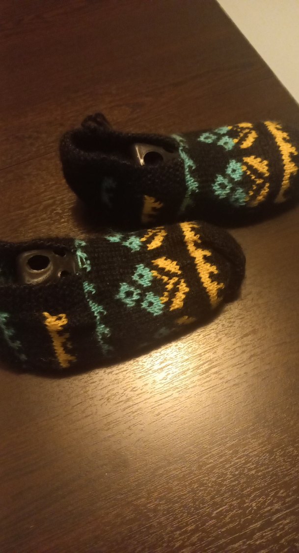 bayan Çok Renkli Desenli patik - Görsel 4