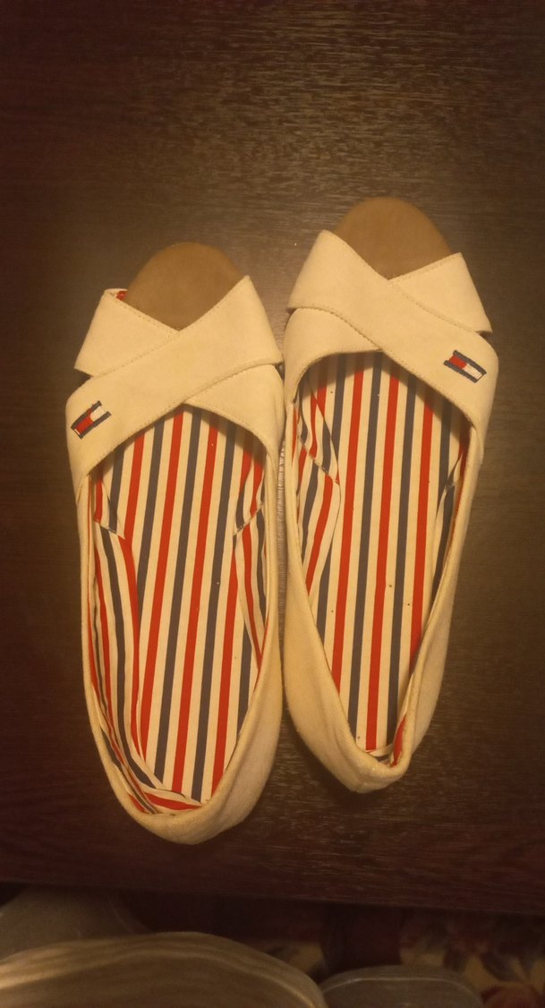 Beyaz Dolgu Topuklu Kadın Espadril - Görsel 4