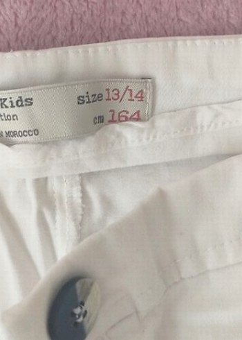 zara bermuda şort 13/14yaş