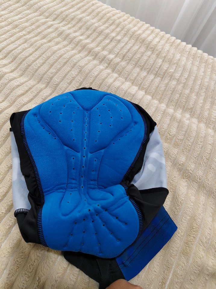 Mavi Bisikletçi Şortu - Görsel 4